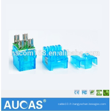 Hot Sales Cat5e Network Keystone Jacks UTP Unshielded Cable Keystone Modules